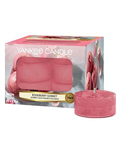 Yankee Candle Roseberry Sorbet Tea Lights